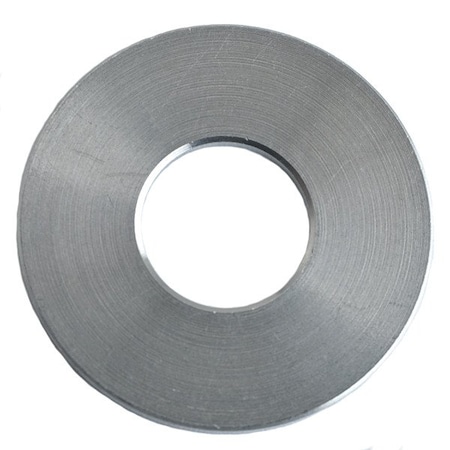 Zoro Select Flat Washer, For Screw Size 3/8 in , Titanium Plain Finish 0001691