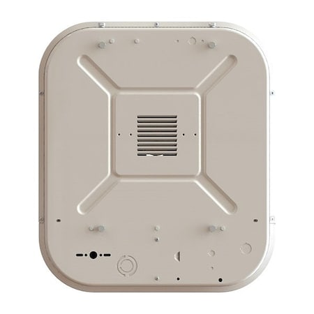Dayton Fan Forced Electric Unit Heater, Wall & Ceiling, 1 or 3 Phase, 208VAC, 10kW, 21-3/4 in H, 19 in W 804RZ6