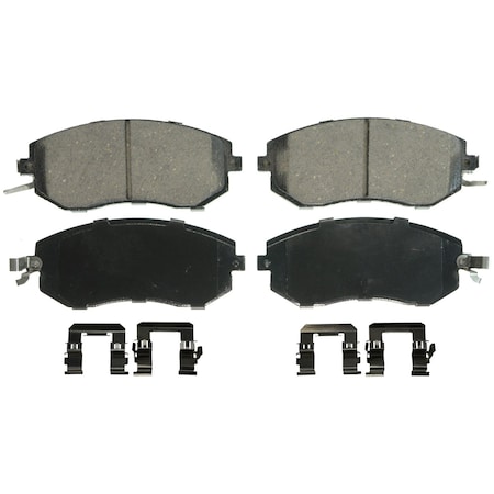 Wagner Brake QuickStop Front Disc Brake Pad Set Ceramic,  ZD1539