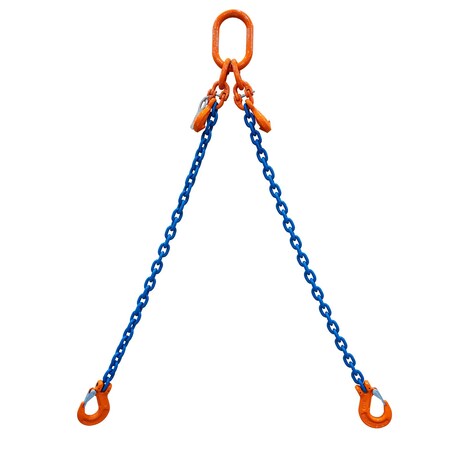 Starke Chain Sling, 3/8in, G100, Sling Hook, with Chain Adjuster, 2 ft SCSG10038-2LSA-2
