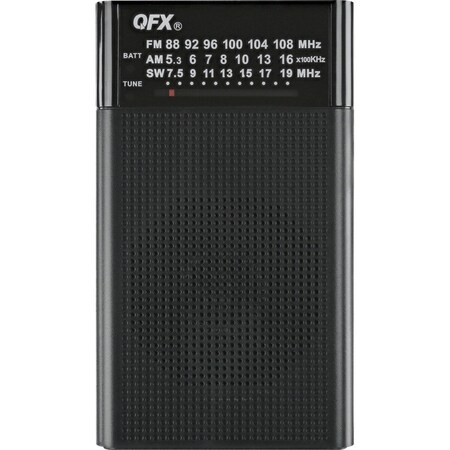 Qfx AM/FM/Shortwave 3-Band Radio R-35