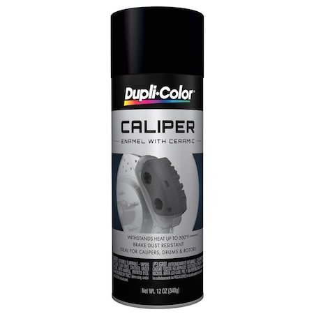 Vht Caliper Paint Heat Resistant to 500 Degrees Fahrenheit; Matte Black; 12 Ounce Aerosol Spray Can BCP105