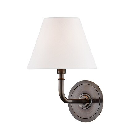 Hudson Valley Lighting Mark D. Sikes X Signature No.1 1 Light Wall Sconce 8 In. Distressed Bronze MDS600-DB