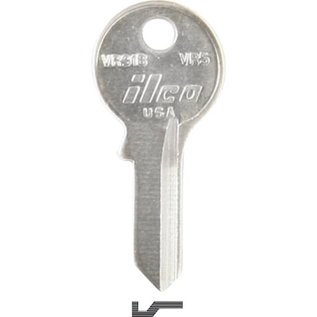Ilco Viro Nickel Plated Padlock Key VR5 / VR91B, 10PK IAL2755200B
