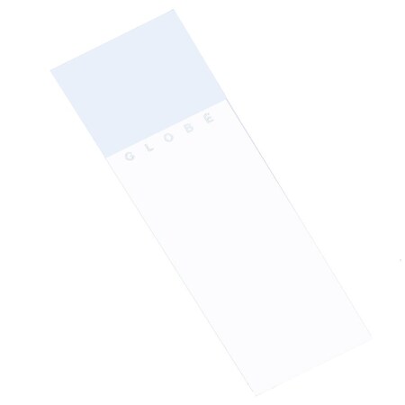 Rpi Microscope Slides, Ground Edges and Safety Corners, 25x 75mm, White Frosted, 144PK 195610-144W