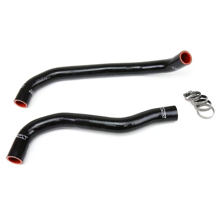 Hps Performance High Temp Reinforced Silicone Radiator Coolant Hose Kit, Black, 57-1383-BLK