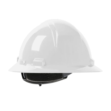 Dynamic Full Brim Hard Hat with HDPE Shell, 4-Point Textile Suspension and Wheel Ratchet Adjustment 280-HP641R-01