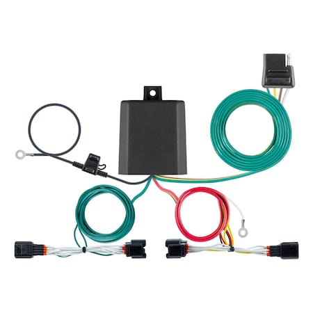 Curt Custom Wiring Harness, 4-Way Flat Output, Select Acura TLX 56528