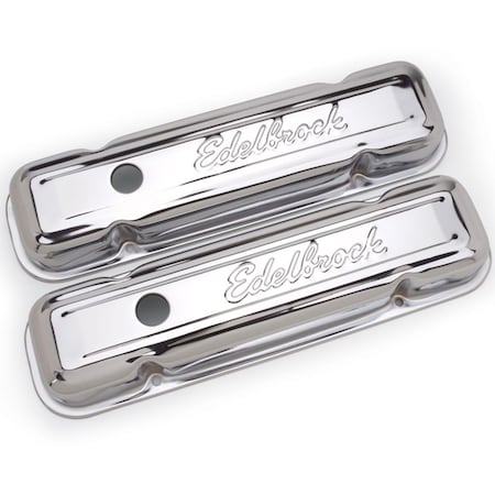 Strike3 326 - 455 Pontiac Valve Cover - Chrome ST354773