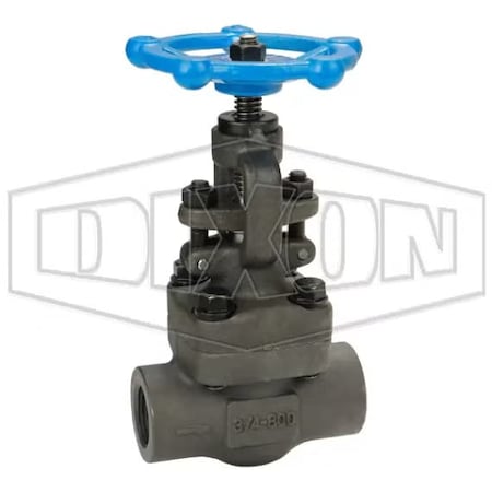 Dixon Globe Valve, 3/4 in Nominal, FNPT Connection End Style, Class 800, Forged Steel Body FSGLBV75