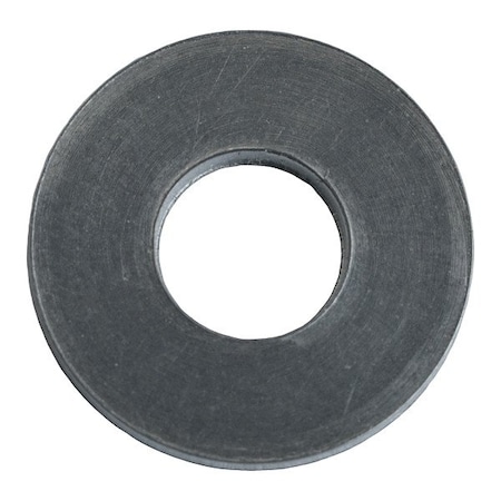 Zoro Select Flat Washer, For Screw Size #6 , Titanium Plain Finish 0001685
