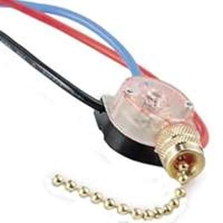 Gardner Bender Switch Canopy Pllchain 1P 3Spd GSW-39