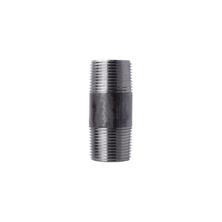 Ace Trading - Nipple STZ Industries 2 in. MIP each X 2 in. D MIP Black Steel 3 in. L Nipple 300U2X3