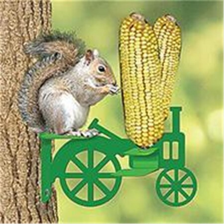 Petpalace Audubon-woodlink-Tractor Corn Cob Squirrel Feeder- Green PE43949
