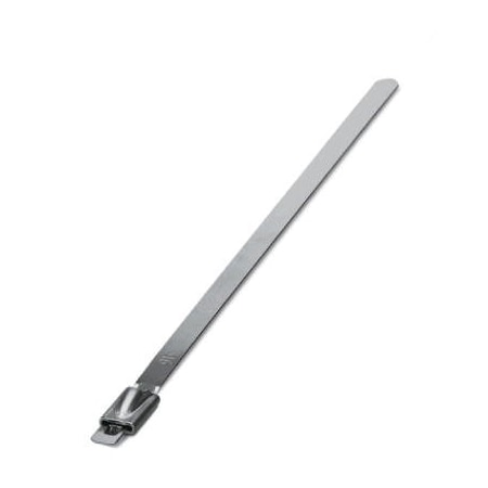 Phoenix Contact Cable Tie, 150 mm L, Silver, 316 Stainless Steel, 890 N Strength 3240820