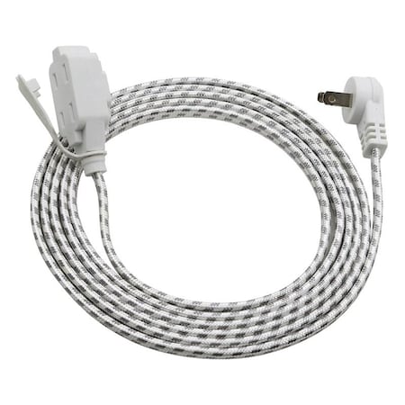 Powerzone Extension Cord, 16 AWG, Gray, 9 ft ORFC926609