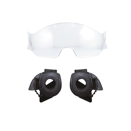 Ge Protective Eye Shield Kit for GH400/401 Helmet, Clear Lens GH600