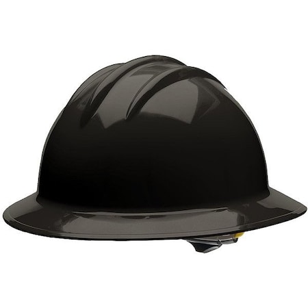 Bullard Hard Hat, Full Brim, Black 33BKR