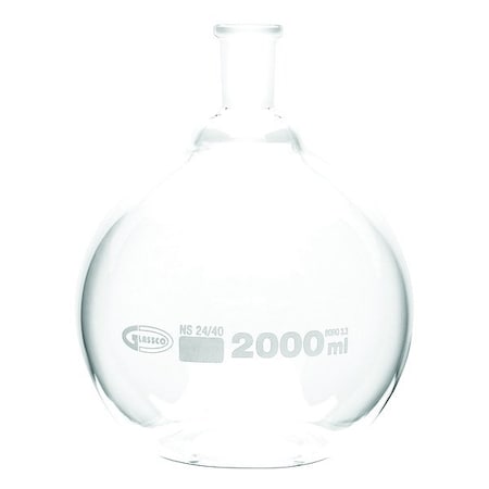 United Scientific Supplies Inc Glass Flasks, Colorless, 205 mm H FFB058-2000