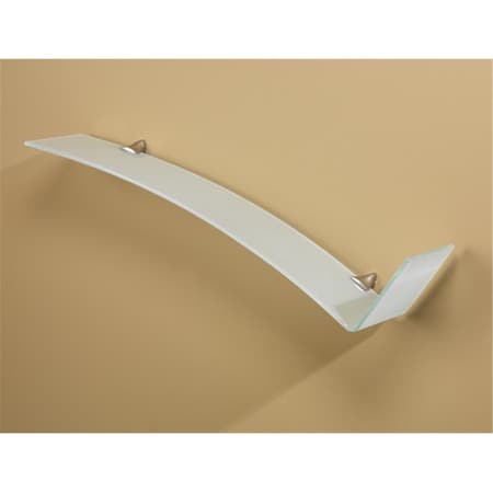D2D Technologies Concepts Essence Opaque Glass Shelf Opaque, 8 x 32 in. D22609823