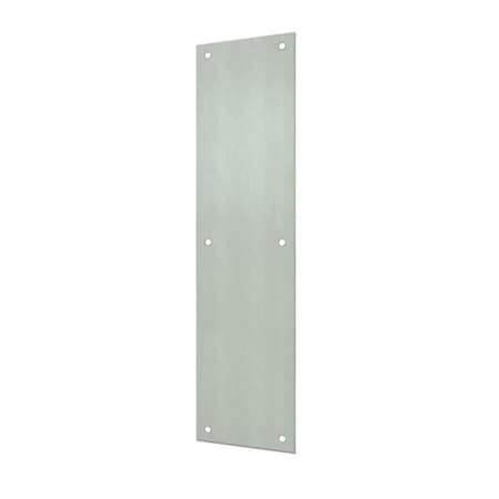 Patioplus 4 x 16 in. Push Plate, Satin Stainless Steel, 60PK PA575197