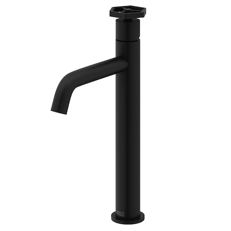 Vigo Ruxton Single Handle Single-Hole Bathroom Vessel Faucet in Matte Black VG03033MB