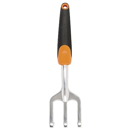 Fiskars 384240-1001 Cultivator, 11-1/2 in L, 3-Tine, Plastic Handle 384240-1007