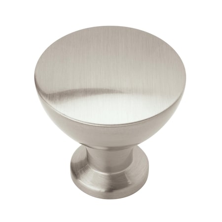 Amerock Grail 1-1/4 inch (32mm) Diameter Satin Nickel Cabinet Knob, 25PK 25VMP37330G10