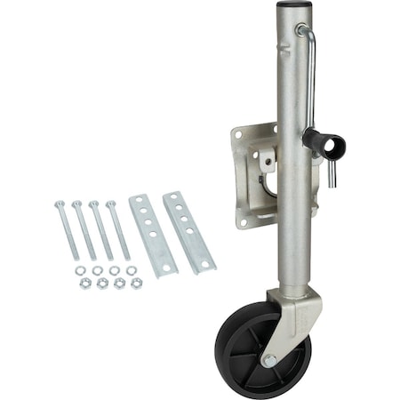 Towsmart Sidewind Swing Down Trailer Jack 1000 Lb. Capacity 7286
