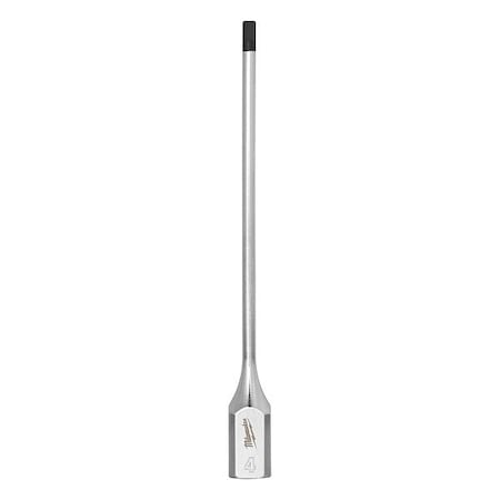 Milwaukee Tool Bit Socket, 3/8" Drive, Chrome, S2 Steel 45-34-1082