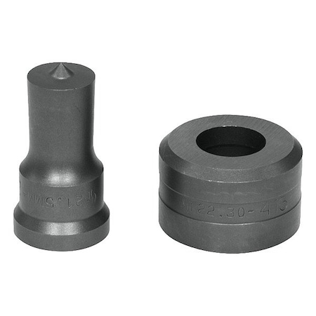 Edwards Metric Punch & Die Set ED9-PDM21.5