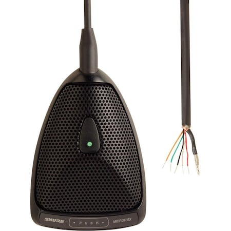 Shure BOUNDARY CONDENSER MICROPHONE, HALF OMNIDIRECTION, LOGIC IN/OUT, PROGRAMMABLE BU MX392/O