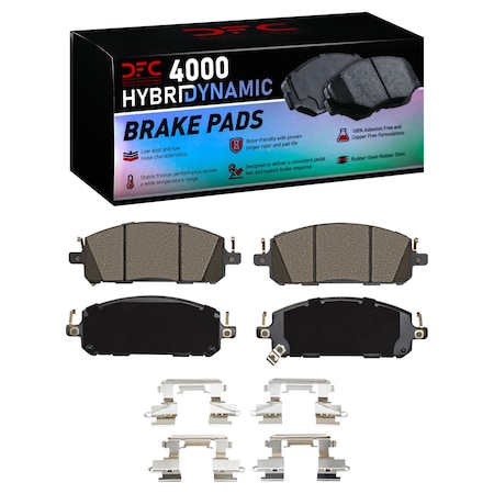 Dfc 4000 HybriDynamic, Disc Brake Pad Set,  4000-2413-01
