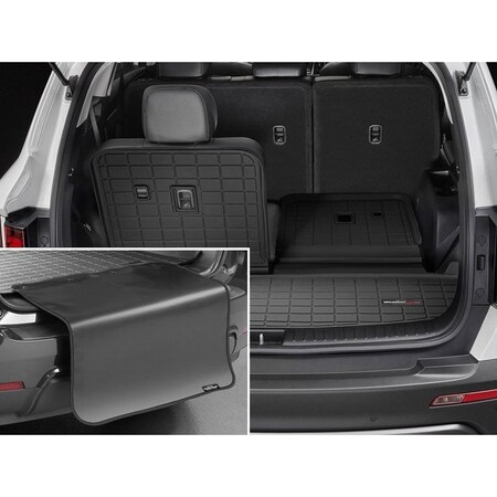 Weathertech Black, Cargo Liner With Bumper Protector 401407SK