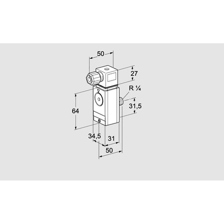 Honeywell Kromschroder SW, PRESS, GAS, DG 60VC8D 6W KS84448274