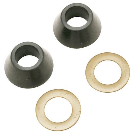 Do It Best 1/2'' Black Cone Faucet Washer DIB810-36