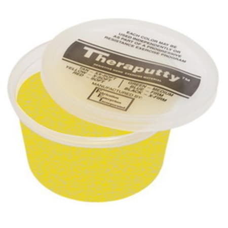 Fabrication Enterprises Theraputty Glitter Exercise Putty Yellow Sparkle X-Light - 1 lbs FA129039