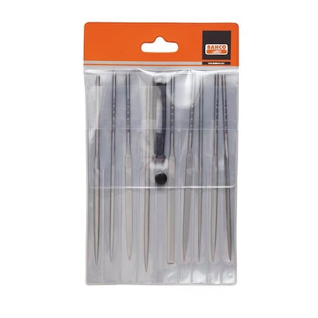 Bahco Bahco Second File Set, 6-1/4", 9 pcs. BAH24711610