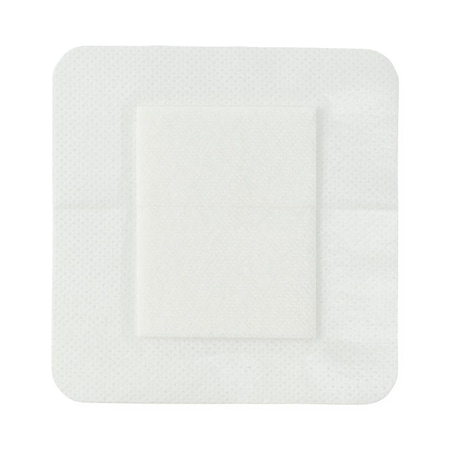 Medline Stratasorb Composite Adhesive Island Wound Dressings, 4in x 4in, 100PK MSC3044