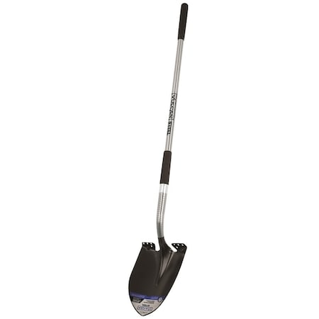 Vulcan Round Point Shovel, Long Steel Handle 34701