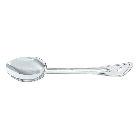 Vollrath Basting Spoon, 15 in L, Silver 46981