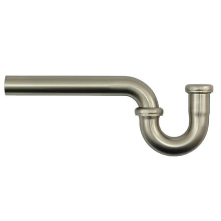 Mountain Plumbing 1-1/4" P-Trap - Traditional Style - No Flange in Black MT301X/BL