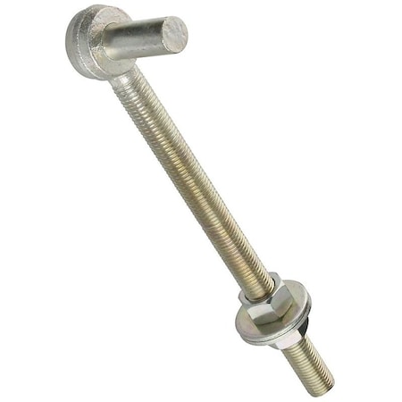 National Hardware HOOK BOLT STEEL ZINC 7/8X12IN N130-708