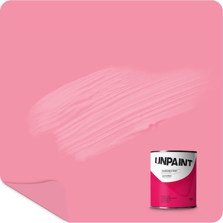 Unpaint Removable paint Interior Matte Pink Carnation Apricot Gallon WY-WV37-FI00