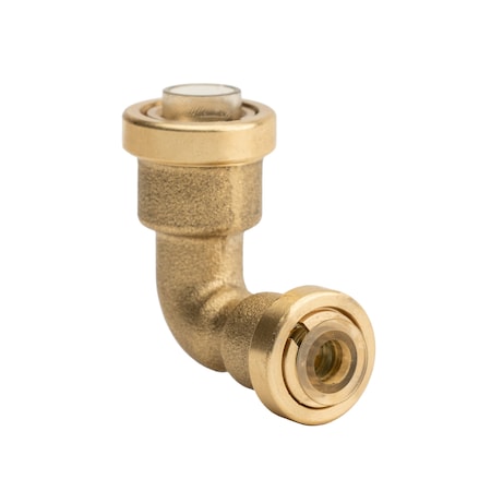 Quickfitting Elbow, Brass, Push-Fit1/4", Push-Fit3/8" HV-ER-375250