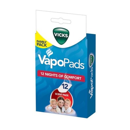 Vicks Aroma Pads For VapoPads, 12PK VSP-19FP