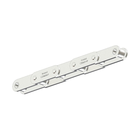 Senqcia Hi-Max SBR Conveyor Series Double Pitch Riveted Standard , 50 ft OAL, 1.5P, .469 Dia x .5 W C2060NPHMR50