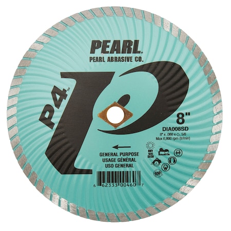 Pearl P4 SD Turbo Blade 8 in. 5/8 in.-DKO DIA008SD