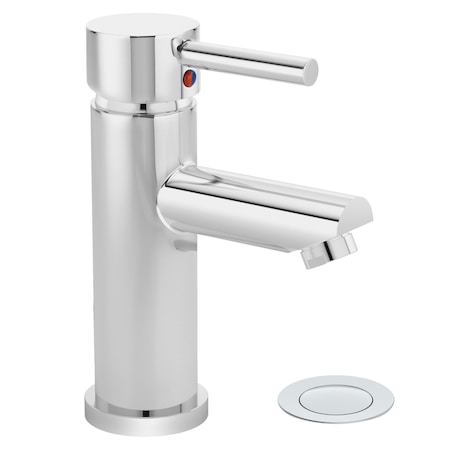 Symmons Dia Single-Hole Single-Handle Bathroom Faucet with Push Pop Drain (1.0 GPM) SLS3512PP