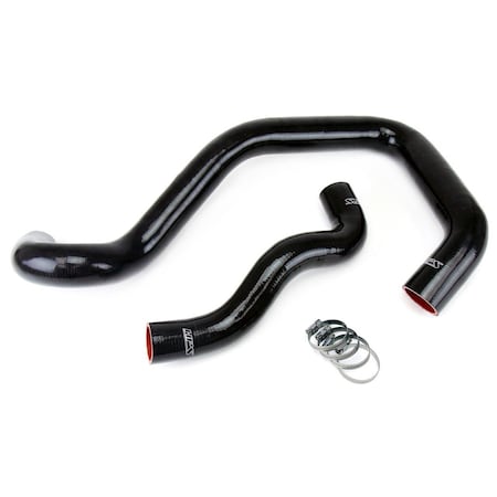 Hps Performance High Temp Reinforced Silicone Radiator Coolant Hose Kit, Black,  57-1214-BLK